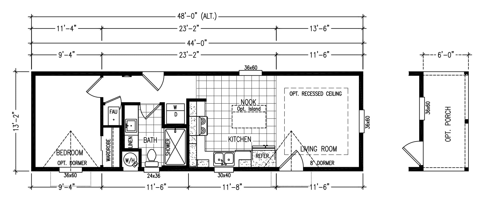 Carmel 13441B floor plan