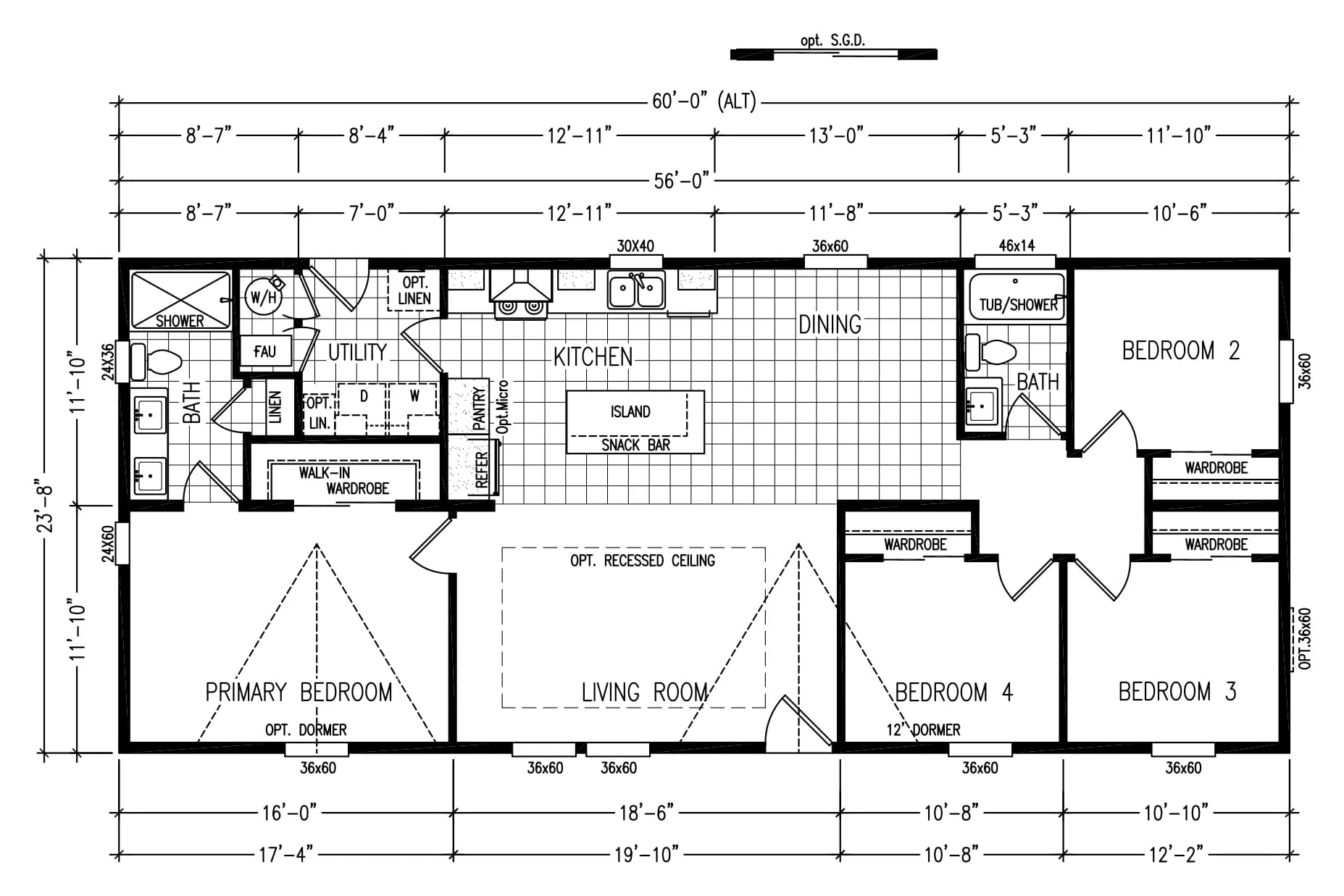 Carmel 24564A floor plan