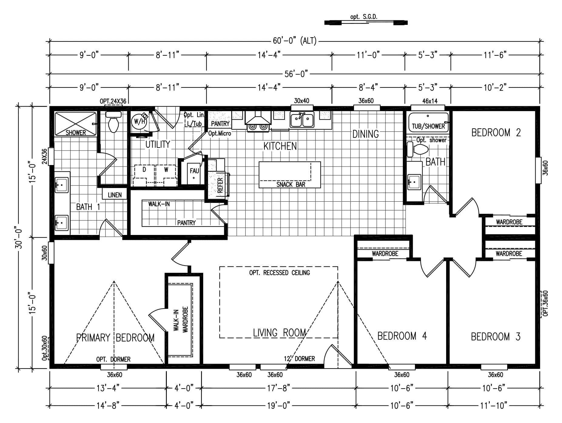 Carmel 30564F floor plan