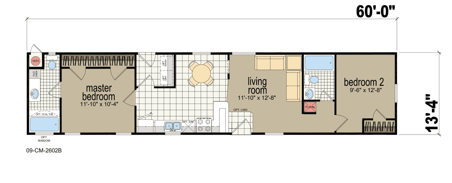 CM-2602B floor plan